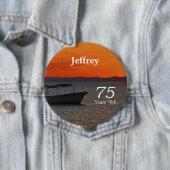 75 jaar oud, Gevist Button (In situ)