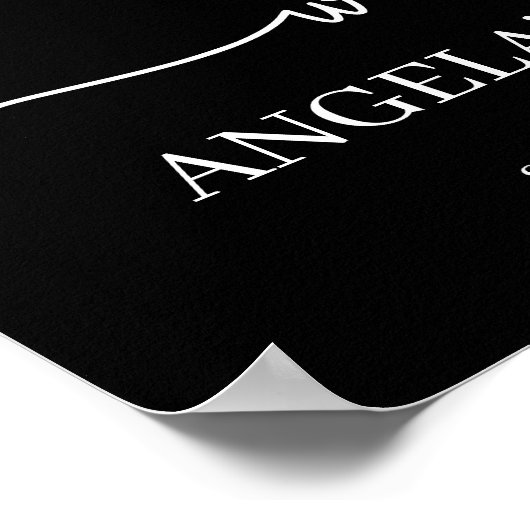 75 jaar oud kijk wie is 75 verjaardagsfeestje poster (Hoek)