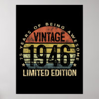 75 jaar oude geschenken  1946 Birthday