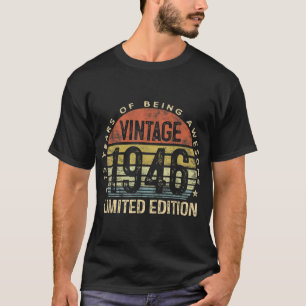 75 jaar oude geschenken 1946 Birthday T-shirt