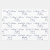 75 jaar zwart-wit 75e Jubileum Inpakpapier Vel (Voorkant 2)