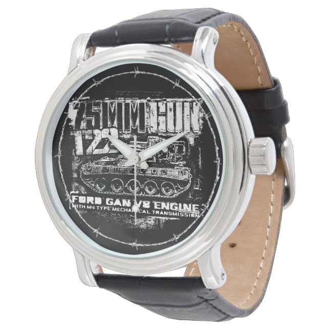75 mm pistool T22 Bekijk de eWatch Horloge (Gekanteld)