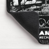 75 mm pistool T22 Muismat Mousepad (Hoek)