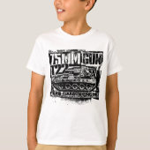 75 mm pistool T22 T-Shirt T-Shirt (Voorkant)