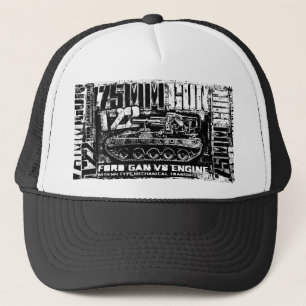75 mm pistool T22 Trucker Hat Trucker Hat Pet