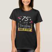 75 Verbluffende Verjaardag T-shirt (Voorkant)
