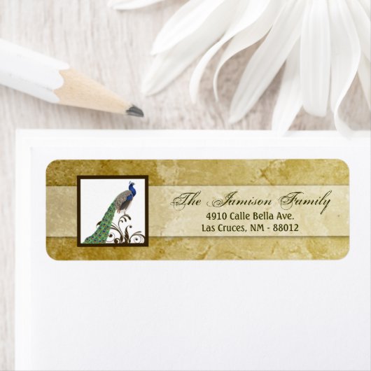 .75"x2.25" het Adres van de terugkeer het Etiket   (Insitu)