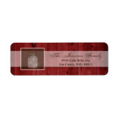 .75"x2.25"het Adres van de terugkeer het Etiket Ma (Voorkant)