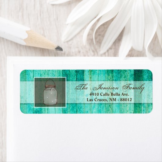 .75"x2.25"het Adres van de terugkeer het Etiket Ma (Insitu)