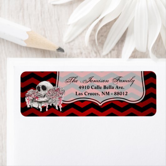 .75"x2.25" het Adres van de terugkeer het Etiket v (Insitu)