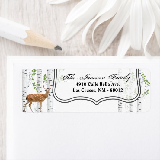 .75"x2.25"het Adres van de terugkeer het Etiket Wo (Insitu)