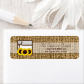 .75"x2.25" het Adres van de terugkeer het Etiket Z (Insitu)