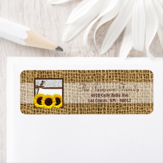 .75"x2.25" het Adres van de terugkeer het Etiket Z (Insitu)