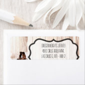 .75"x2.25"het etiket van het bedrijfsadres laarzen (Insitu)