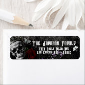 .75 "x2.25" Retouradres Label Haunting Adeline Z (Insitu)