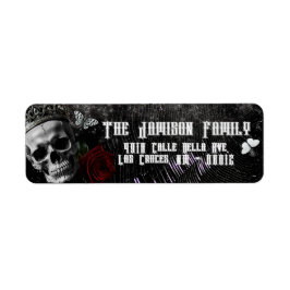 .75 "x2.25" Retouradres Label Haunting Adeline Z