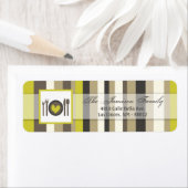 .75 "x2.25" Retouradreslabel China Bord Silver Etiket (Insitu)