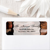 .75 "x2.25" Retouradreslabel Cowboy Boots Barn Etiket (Insitu)