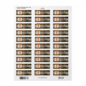 .75 "x2.25" Retouradreslabel Hertenpaar Doe Etiket (Full Sheet)