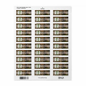 .75 "x2.25" Retouradreslabel Hertenpaar Doe Etiket (Full Sheet)