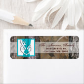 .75 "x2.25" Retouradreslabel Jacht Herten Doe Etiket (Insitu)