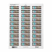 .75 "x2.25" Retouradreslabel Jacht Herten Doe Etiket (Full Sheet)