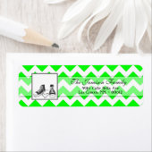 .75" x2.25" Return Address Label Sneakers (Insitu)