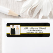 .75"x2.25"Terugkeeradresetiket ARMY Uniform Soldi Etiket (Insitu)