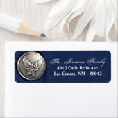 .75"x2.25"Terugkeeradresetiket Luchtmachtklasse A Etiket (Insitu)