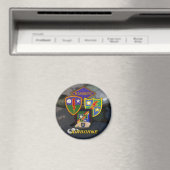 75e airborne rangers patchveteranen ww2 magneet (Insitu (Vaatwasser))