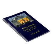 75e Birthday Party Guest Book, Yellow Train Notitieboek (Rechterzijde)
