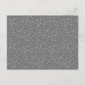 75e bruiloft Jubileum Love Hearts Confetti Uitnodiging Briefkaart (Achterkant)