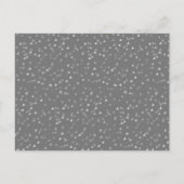 75e bruiloft Jubileum Love Hearts Save the Date Briefkaart (Achterkant)