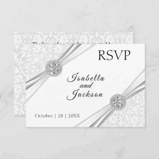 75e Diamond Jubileum - RSVP (Voorkant / Achterkant)