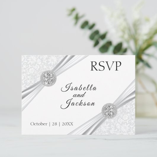 75e Diamond Jubileum - RSVP Kaartje (Staand voorkant)