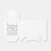 75e  geboortedag bedankdoosjes (Uitgevouwen)