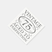 75e  geboortedag servetten (Hoek)