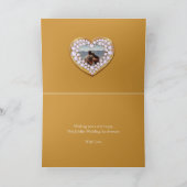 75e Jubilee huwelijksverjaardag nu foto Kaart (Binnen)