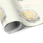 75e Jubileum bewerkbaar Cadeaupapier (Rol Hoek)