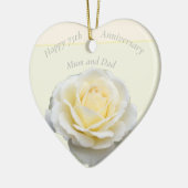 75e Jubileum bewerkbaar Keramisch Ornament (Links)