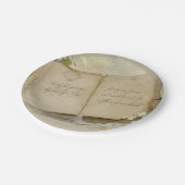 75e Jubileum Boek Papieren Bordje (Gekanteld)