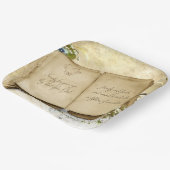 75e Jubileum Boek Papieren Bordje (Gebogen)