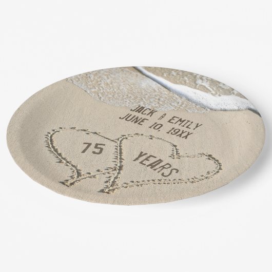 75e Jubileum - Bord voor basispapier (Gekanteld)