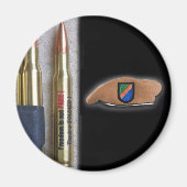 75e legerveteranen patchen m60 koelkast Magnet (Voorkant)