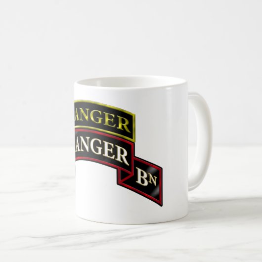 75e Ranger 1e bataljon met Tab Koffiemok (Voorkant rechts)