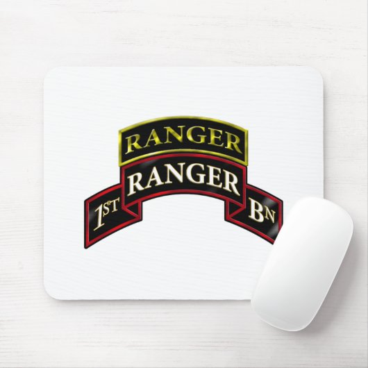 75e Ranger 1e bataljon met Tab Muismat (Met muis)