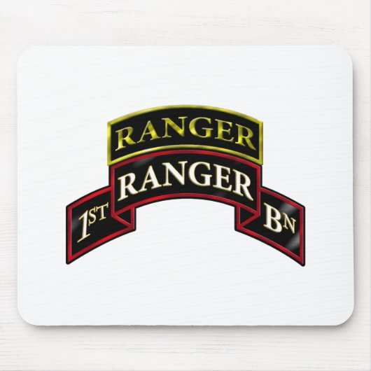 75e Ranger 1e bataljon met Tab Muismat (Voorkant)