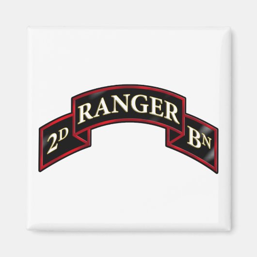 75e Ranger 2e Bataljon Magneet (Voorkant)