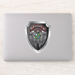 75e Ranger Regiment 1e Bat: "Rangers leiden de weg Sticker