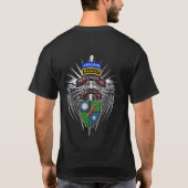 75e Ranger Regiment 2e bataljon (2e bataljon) T-Sh T-shirt (Achterkant)